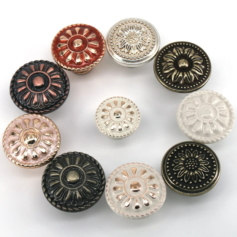 1 шт. круглый кухонный шкаф буфет из цинкового сплава с ручкой выдвижной ящик для