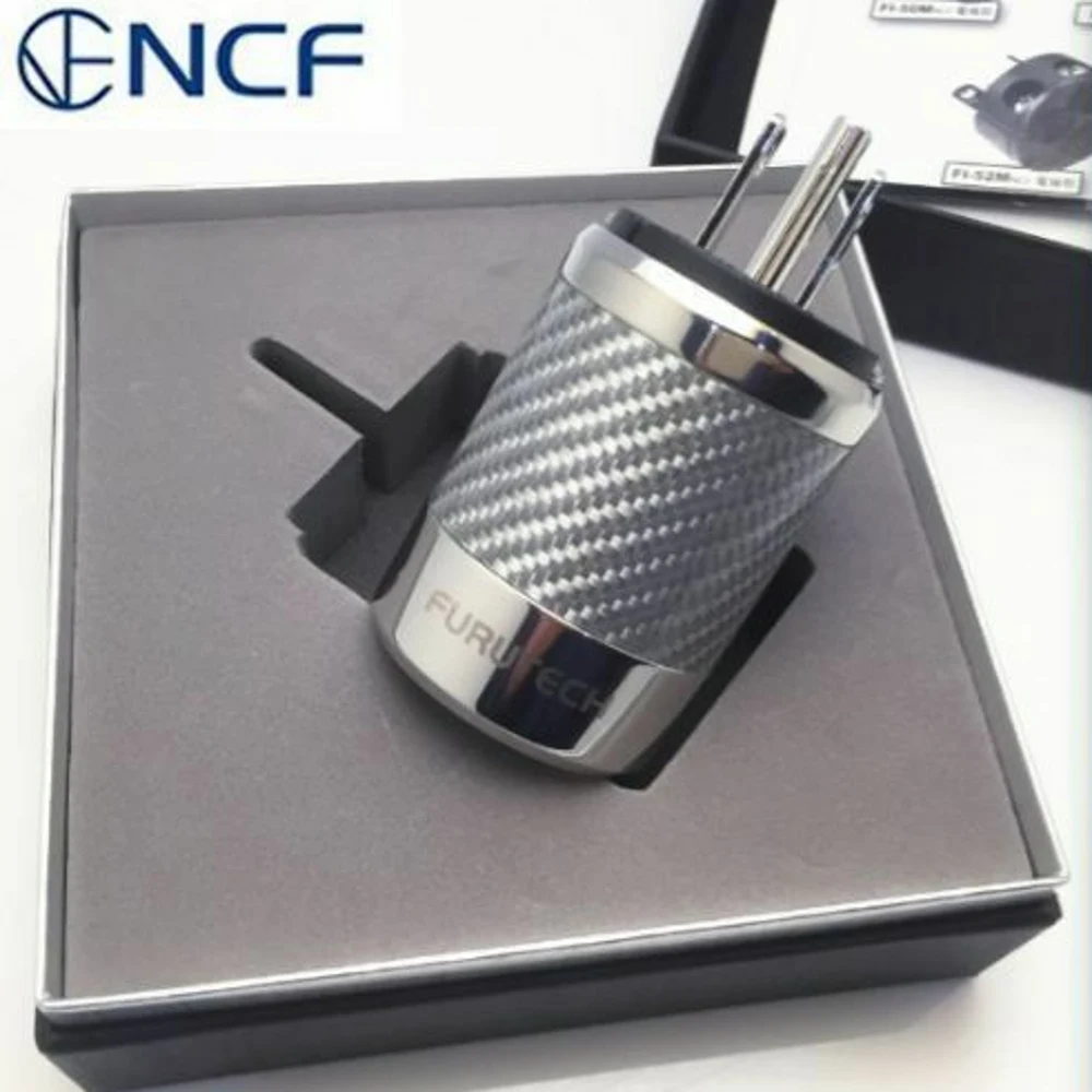 Plugue de Alimentação Alta Fidelidade Furutech Ródio Nanocristalino Chapeado Nível High End Caixa 15a 125v - 10a 250v ac Fi-50mfi-50ncf - Image 6
