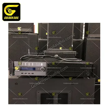 

LA8 Amplifier With Dsp la8 Amplified Controller LA12X Professional Audio Amplifier For Kara Line Array Sound System