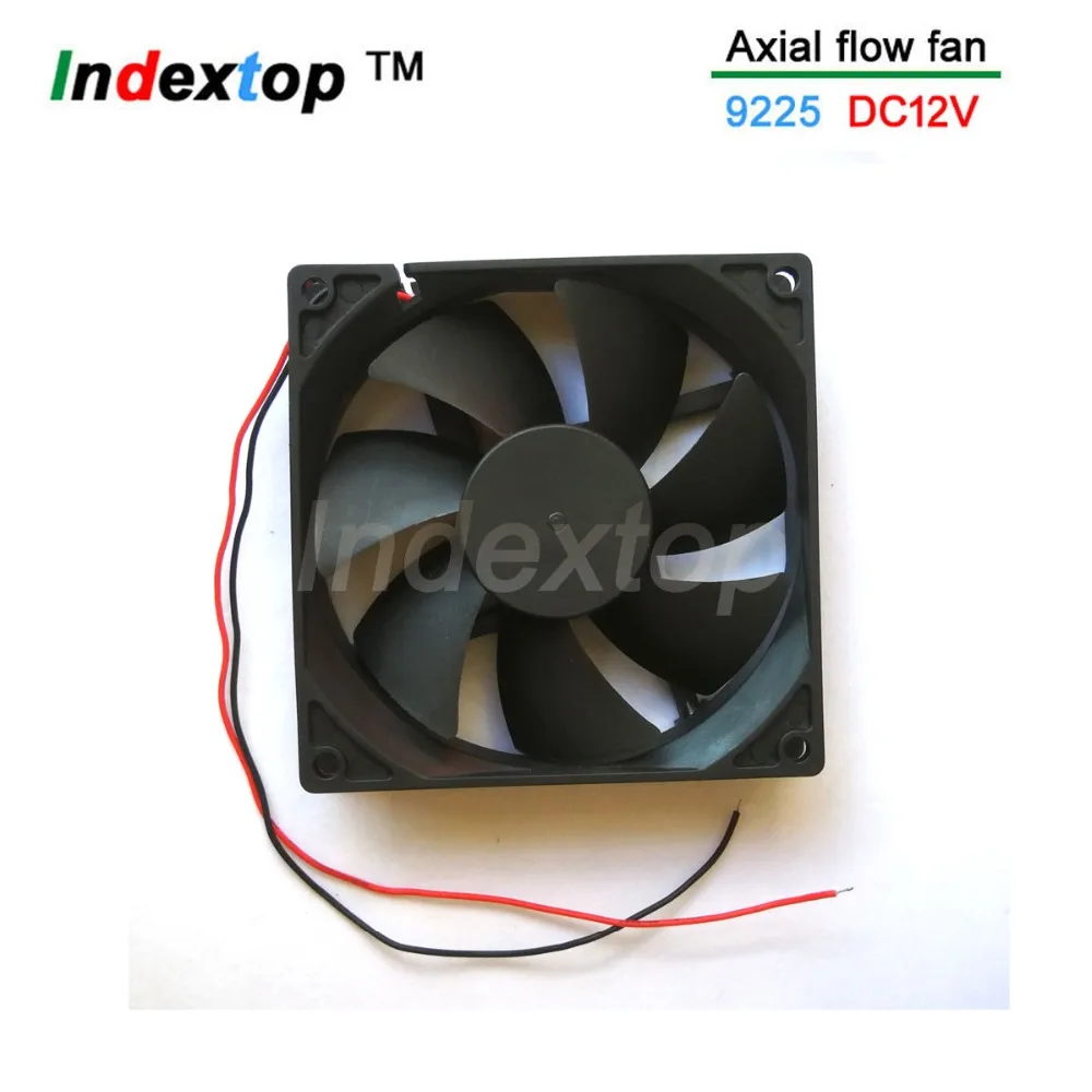 Indextop Air Cooling Fan DC12V DC24V 0.5A  Axial Flow Fan 9225 9025  92x92x25mm For ZX7/TIG 200A Welding Machine battery operated air blower