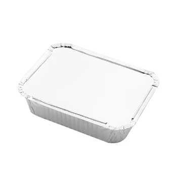 

Disposable Aluminum Foil Pan Containers Takeout Pans with Lids for Baking Storing Heating Cooking Grilling Food 20PCS/Pack