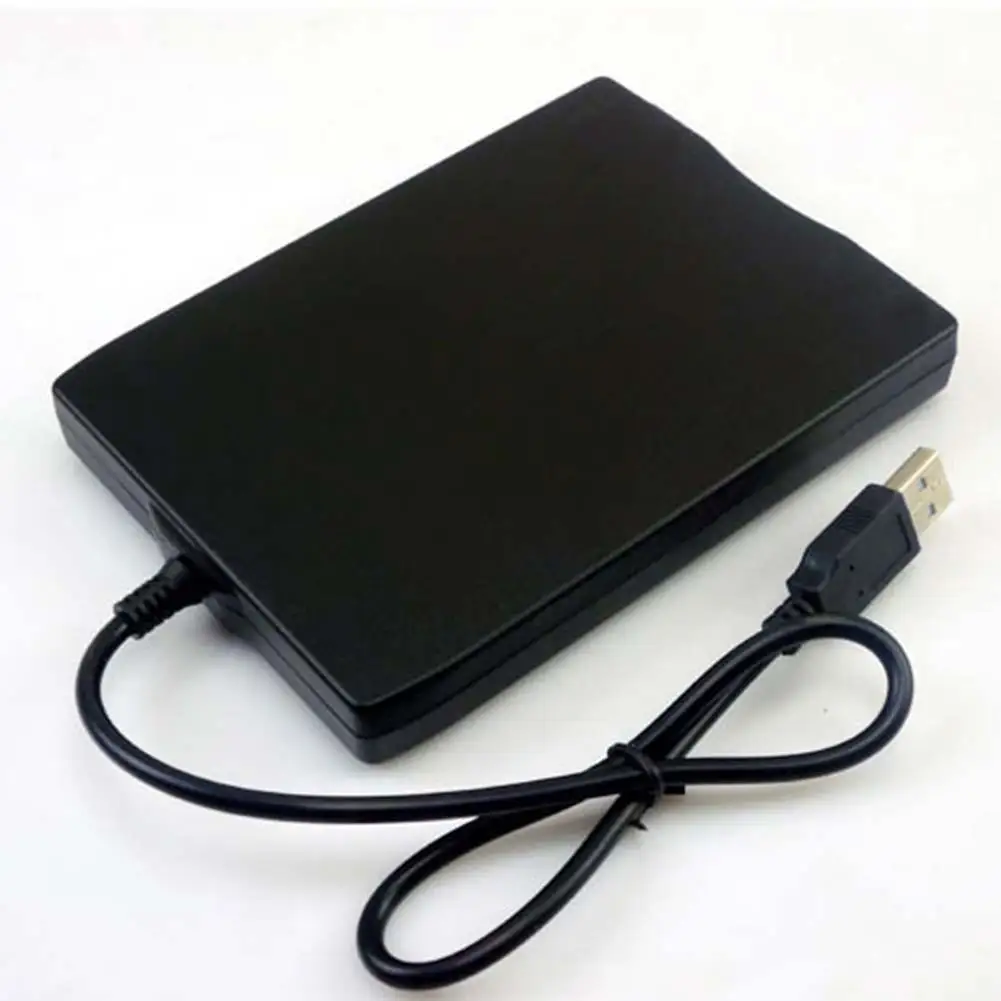 

PortableB External Diskette Drive 1.44 MB Floppy Disk FDD 12 Mbps CD-ROM for Driver for Desktops Laptops #913