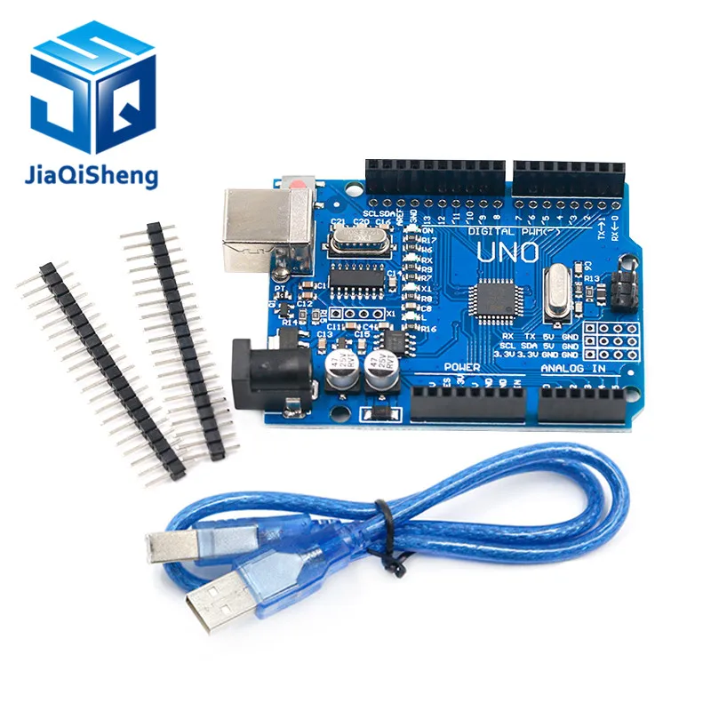 Высокое качество один Комплект UNO R3 CH340G + MEGA328P Чип 16 МГц для Arduino плата развития USB