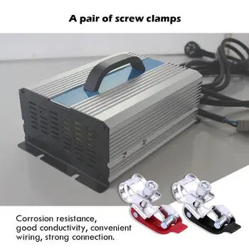 

Fast Convenient Battery Terminal Corrosion Resistance Good Conductivity Wiring Firm Connection Clip Clamp Car Connector