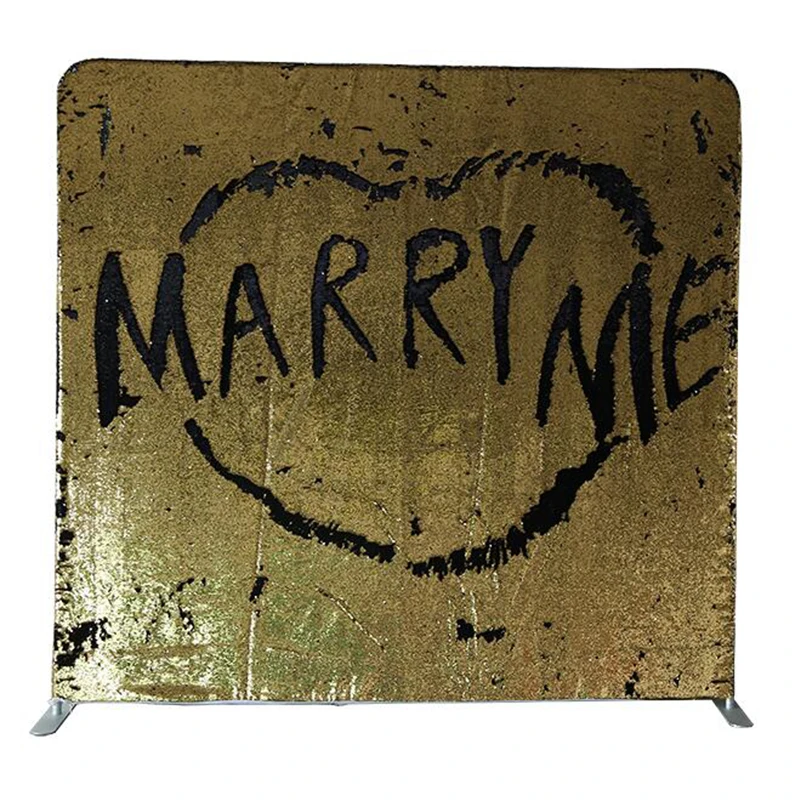 

8ft /10ft Mermaid Sequin Photography Pillow Case Backdrop with Frame stand for party photography Background