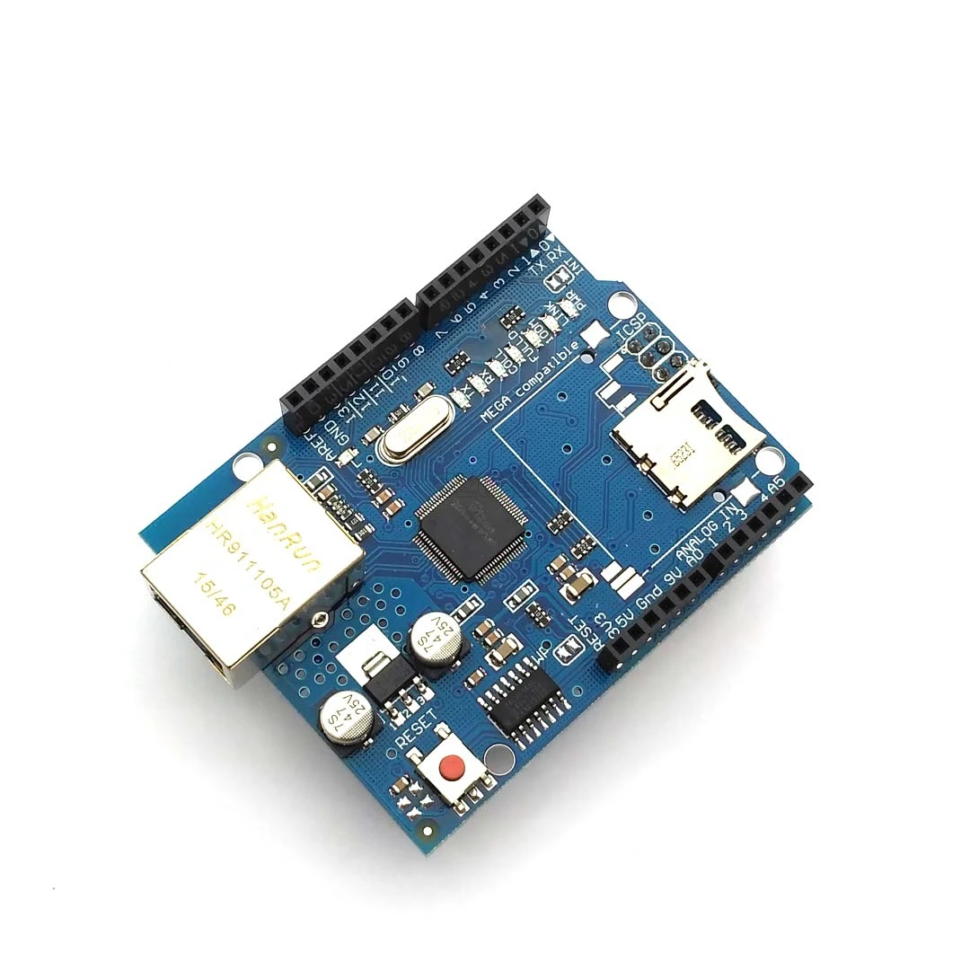 Плата UNO Ethernet щит W5100 R3 UNO Mega 2560 1280 328 UNR R3 только W5100 макетная плата