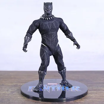 

Marvel Black Panther T'Challa 6'' PVC Action Figure Movale Model Toy