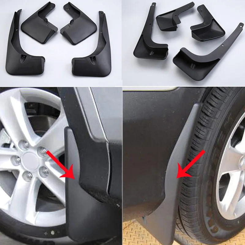 Car Mud Flaps Splash Guard Fender Mudguard for Toyota RAV4 2013 2014 2015