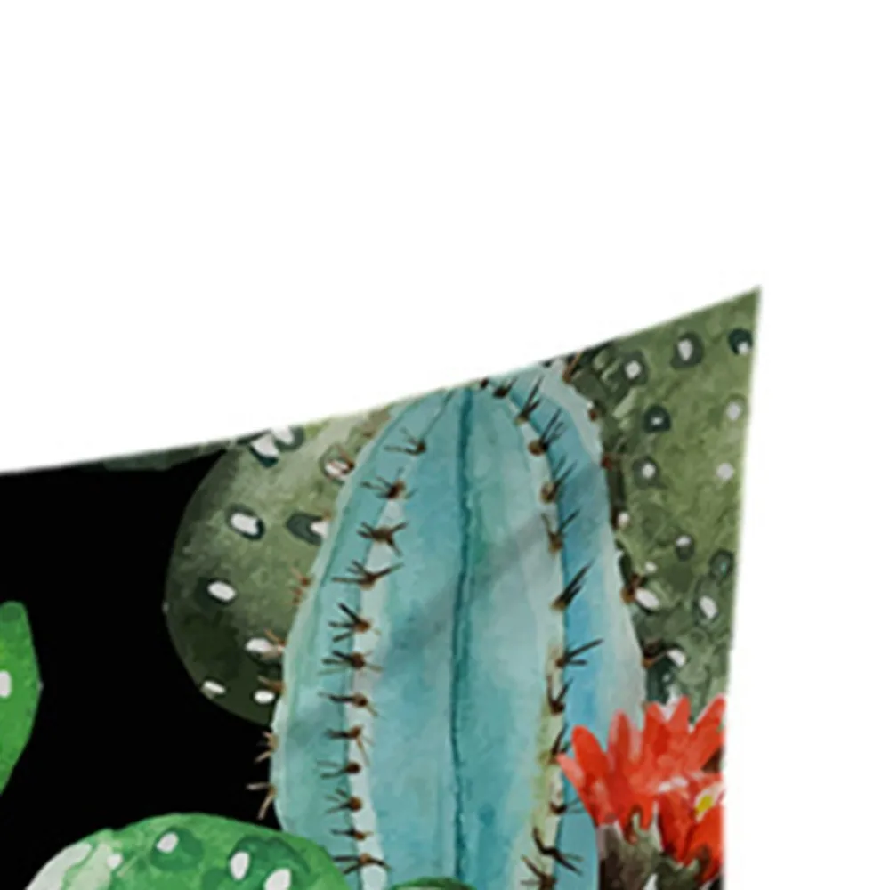 Cactus Decor Tapestry Colorful Cactus With Flower Wall Art Hanging for Bedroom Living Room Wall Blankets 1PC