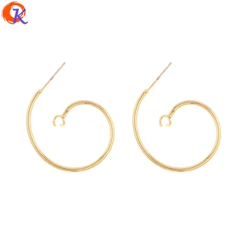 

Cordial Design 100Pcs 26*29MM Jewelry Accessories/DIY Making/Earrings Stud/Soft Pin/Round Shape/Hand Made/Earring Findings