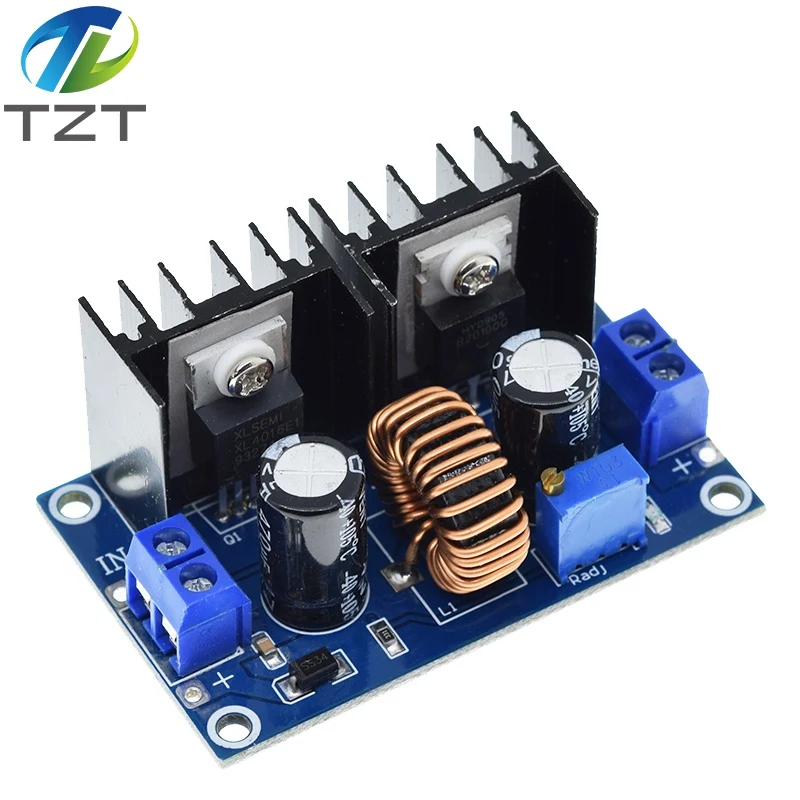 1/3PCS XL4016 PWM Einstellbare 4-36V Zu 1,25-36V Step-Down Board Modul max 8A 200W DC-DC Step Down Buck Converter Netzteil – Detail 6