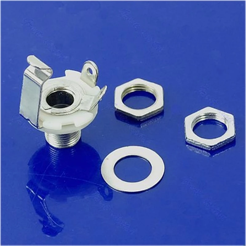 

Selling1/4" Mono Female Input Jack Plug Socket For Electric Guitar Bass