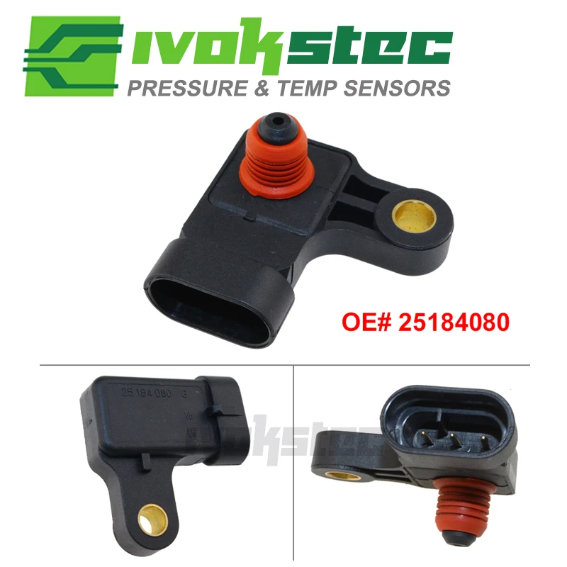 New Manifold Absolute Pressure Sensor Map Sensor For Chevrolet Daewoo Lacetti Nubira Optra Rezzo Tacuma 1.4 1.6 1.8 2.0 25184080|Sensor Re|Sensor Mapsensor Sensor - Aliexpress