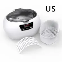 600ml Ultrasonic Cleaner Bath Timer For Jewelry Parts Glasses Manicure Stones Cutters  Razor Brush Ultrasound Sonic