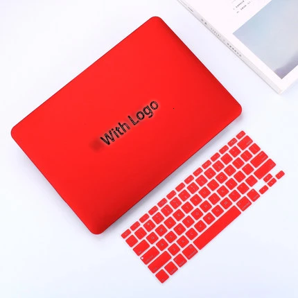5-With Logo Матовый полный чехол для ноутбука MacBook Air 13 A1932 Pro retina 11 12 13 13,3 15 15,4 сенсорный экран для Macbook New Pro 13 A2159 - Цвет: 5-With Logo