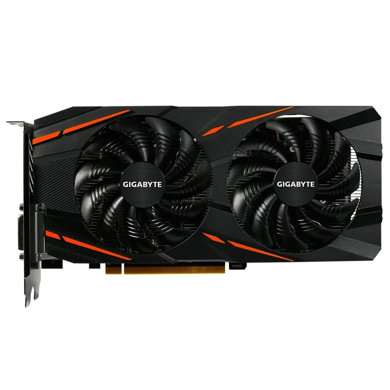 Видеокарта Gigabyte PCI-E GV-RX580GAMING-4GD AMD RX580 4096Mb 256b GDDR5 1340/7000 DVIx1/HDMIx1/DPx3