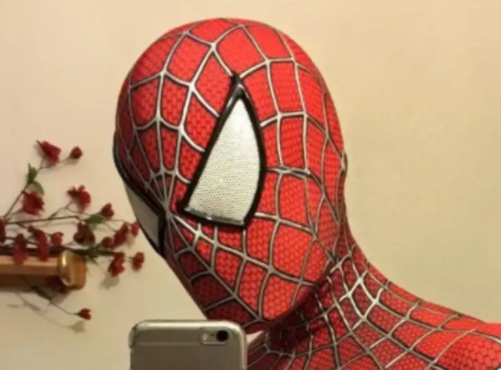 Для взрослых и детей с человеком-пауком 3 Рэйми "Человек-паук" Косплэй костюм супергерой zentai Боди Комбинезоны для женщин - Цвет: JNT-Mask-B01