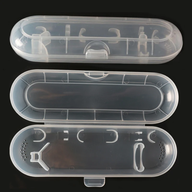 

Portable Storage Box for Oral B Electric Toothbrush Protect Holder Case Transparent Dust Proof (Only Box)