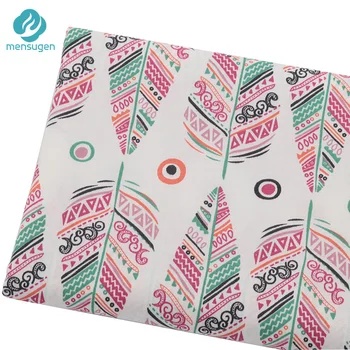 

Fabric Meter Colored Feather Cotton Fabric Suitable for Girls' Dresses Clothes Blankets Pillows Baby Bed Bumper DIY Sewing Cloth