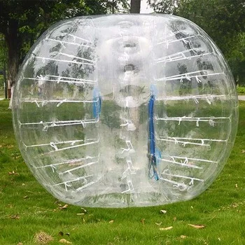 

BestEquip Inflatable Bumper Ball 4FT Bubble Soccer Ball 0.8mm Eco-Friendly PVC Zorb Ball Human Hamster Ball for Adults and Kids