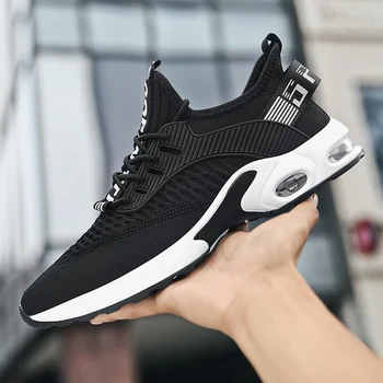 

New exhibition Brand Men Fashion Sneaker Mesh Breathable Comfortable Lightweight Footwear Walking Casual Shoes Zapatillas Hombre