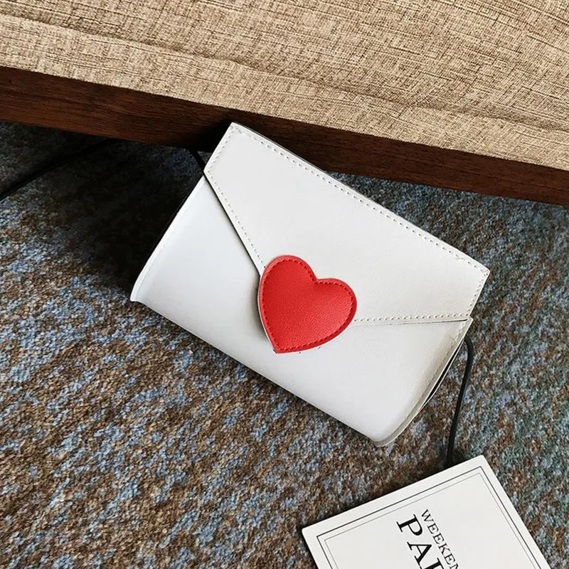 

2019 Season-Style Red Shoulder Bag Printing Crafts Pu Nursing Portable Bag WOMEN'S Bag Lightweight Clutch Bag