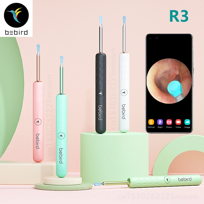 

Bebird X3 R3 R1 Ear Cleaner Wax Removal Tool Digital Camera Waterproof 300W Precision Endoscope Minifit Health Care Otoscope