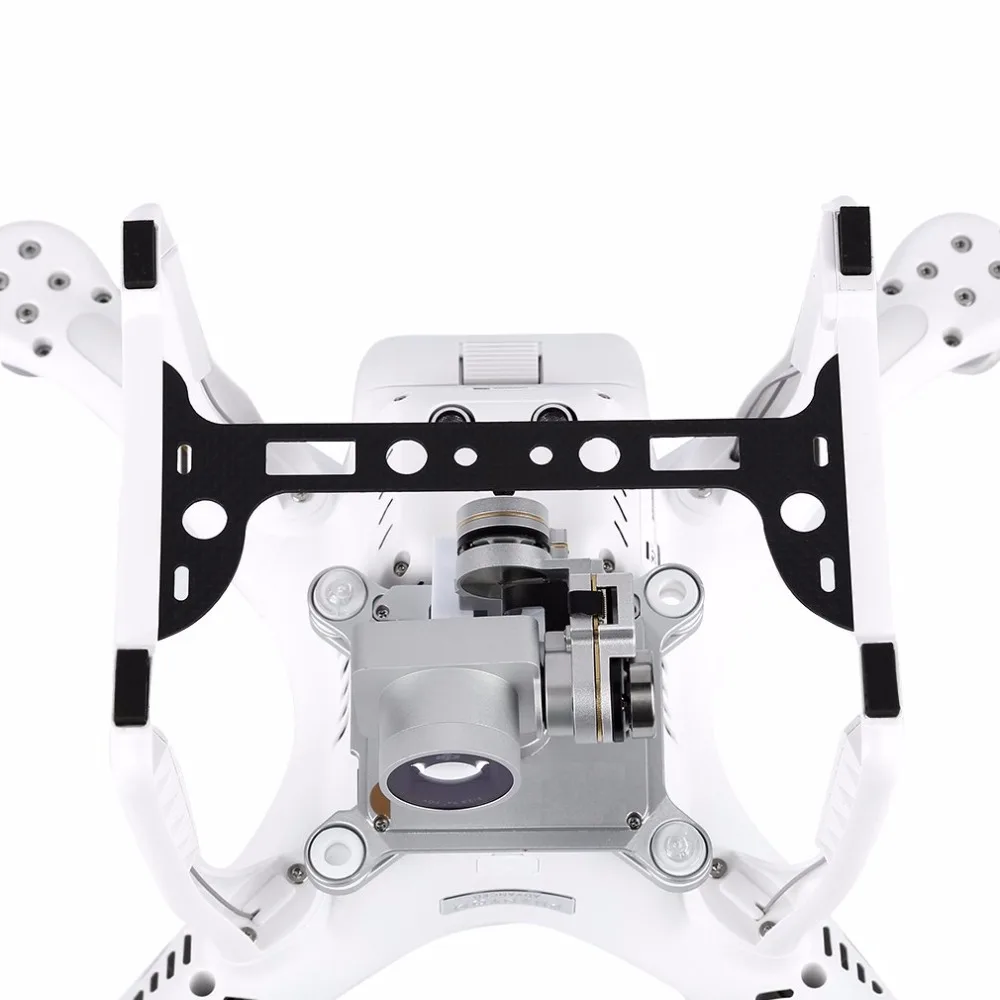 Портативная Защитная плата для объектива камеры DJI для Phantom 3, прочный БПЛА, полностью углеродная пластина, карданный штатив для камеры, Прямая поставка