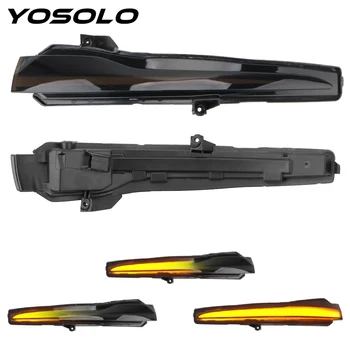 

2Pcs Dynamic Turn Signal Blinker Sequential Side Mirror Indicator Light For Mercedes Benz C E S GLC W205 X253 W213 W222 C217