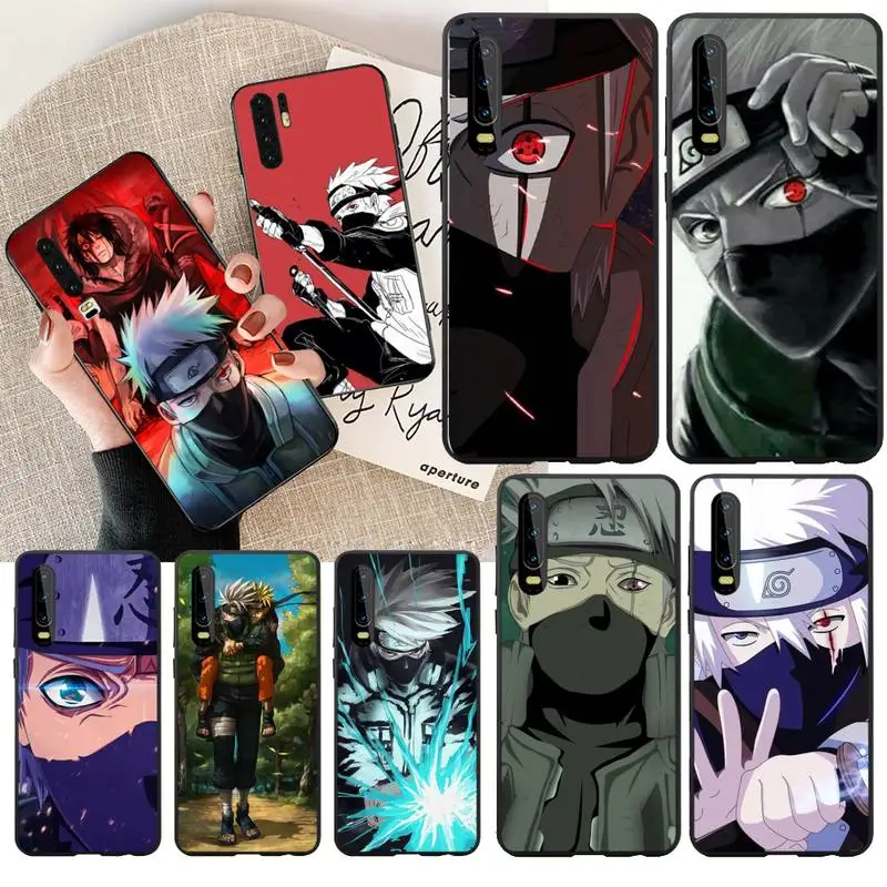 Чехол для телефона PENGHUWAN с аниме Наруто Hatake Kakashi Huawei Honor 20 10 9 8 8x 8c 9x 7c 7a Lite view
