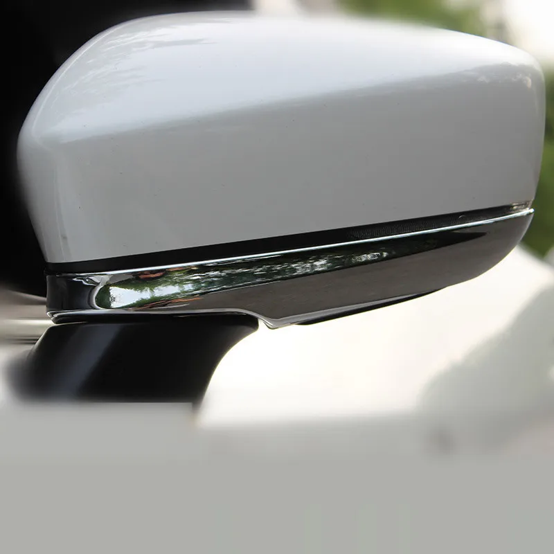 2 шт. ABS яркий серебристый хром зеркало заднего вида поворотный свет декоративный