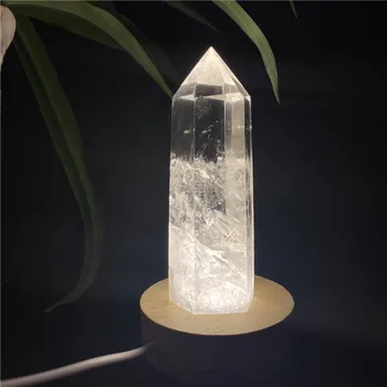 Quartz Crystal Obelisk Lamp 5