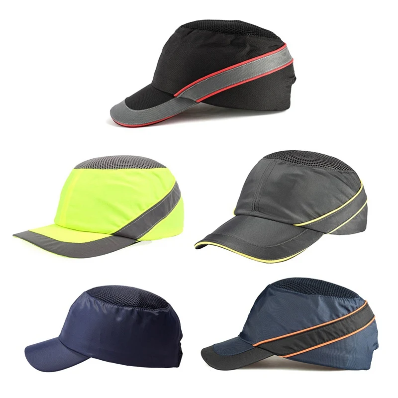 Bump cap рабочий защитный шлем дышащий защитный анти-ударные облегченные каски модная повседневная Солнцезащитная шляпа