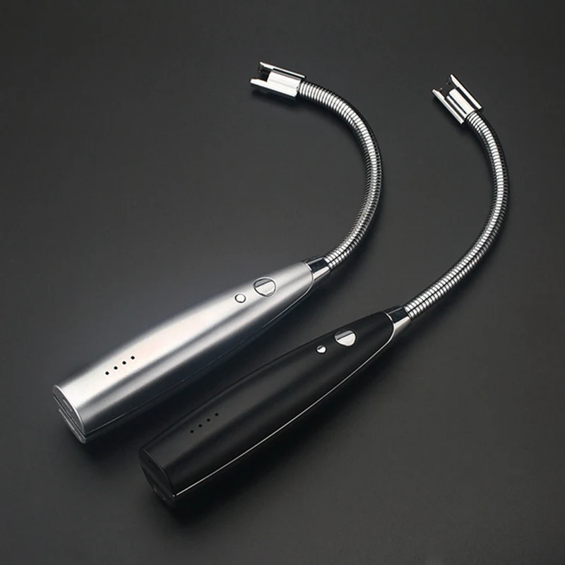 Дешево Сменная батарея импульсная дуга Электронная Зажигалка Ветрозащитная зарядка через usb зажигалки импульсная плазменная зажигалка