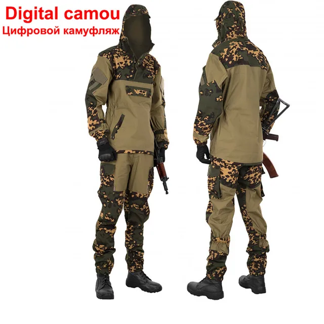 Russian GORKA-4 Special Forces Camo Combat Uniform Army Fans