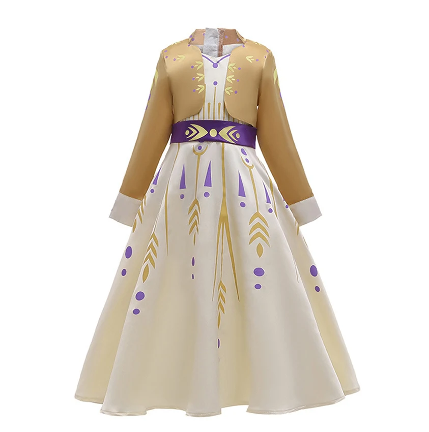 

Elsa Dresses kids Costumes Elsa Princess Dress Anna Dress for Girls Halloween Costume for Girl Elsa Cosplay Dresses Carnival