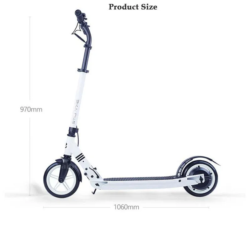 Foldable Electric Scooter 8 inch 2 Wheel Electric Scooters 48V Brushless Motor 250W Lightweight Electric Kick Scooter For Adults ( (16)
