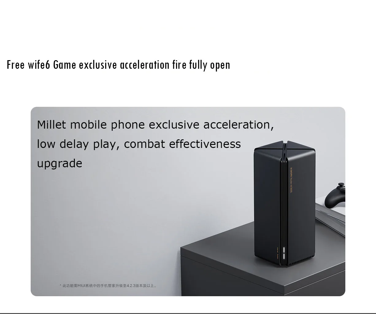 Xiaomi AX3000 Mbps Gigabit Dual-Band Wi-Fi 6 System description image 9
