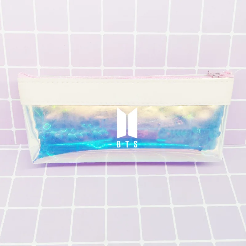 

BTS Jungkook Celebrity Inspired Laser Pencil Case Stationery Bags Related