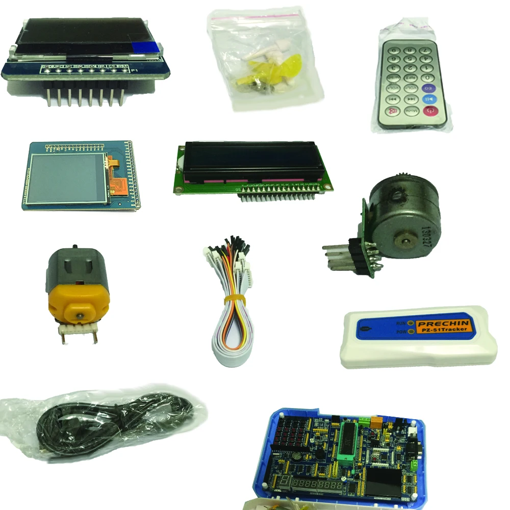 Placa de Desenvolvimento 51 + Stm32 Experimento Placa Stc89c52 Kit 51 Mcu Avr 1 51 mcu placa de desenvolvimento experiência 51 + stm32 avr stc89c52 kit