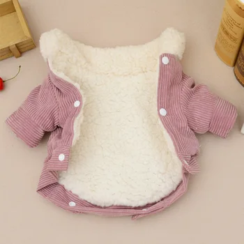 

Dog Clothes Thickening Warm Small Dog Coat Jacket Funny Cute Pet Dog Costume Winter Pug French Bulldog Clothes for Small Do