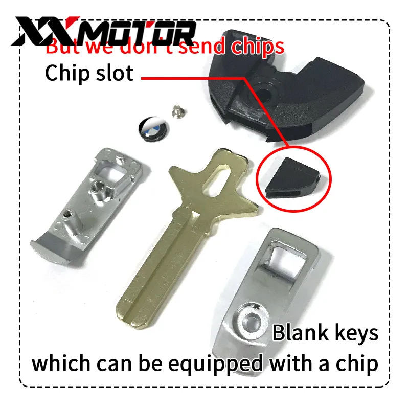 LQYL New Blank Key Motorcycle Replace Uncut Keys For BMW F800R K1300GT K1200R R1200RT K1300R F650GS F800GS S1000RR R1200GS R1150