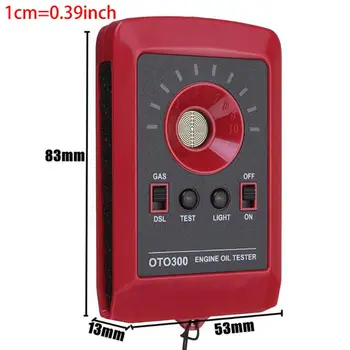 

OTO300 Car Digital Oil Quality Tester Motor Engine Detector Gas Analyzer