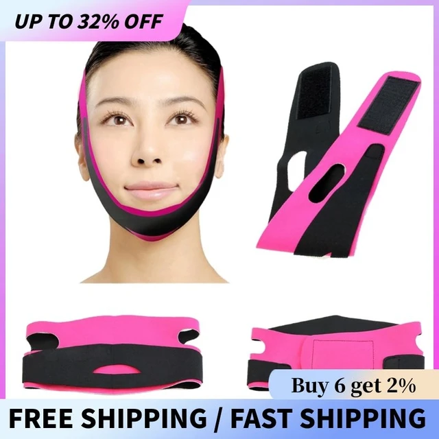 Elastic Face Slimming Bandage V Line Face Shaper Women Chin Cheek Lift Up  Belt Facial Massager Strap Face Skin Care Tools Beauty - AliExpress