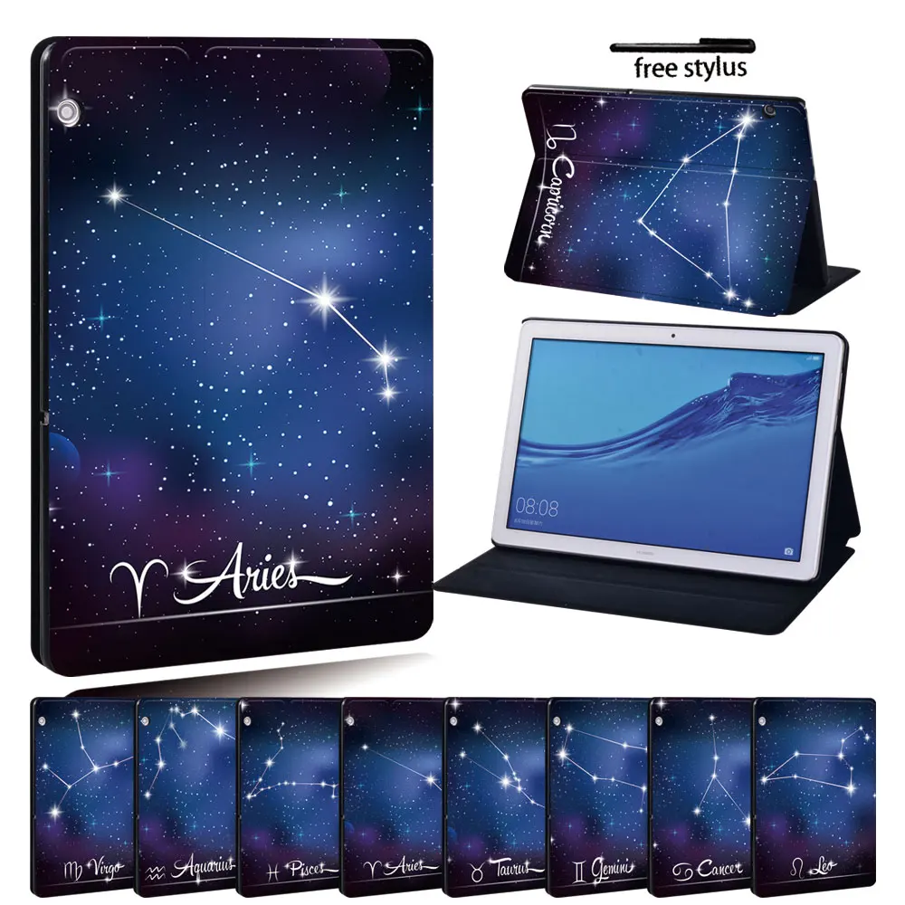 Чехол подставка из искусственной кожи для планшета Huawei MediaPad T3 8 0/MediaPad 10 9 6