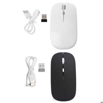 

USB Rechargeable Mouse Wireless Silent Mute Optical Mouse Laptop Computer 2.4G