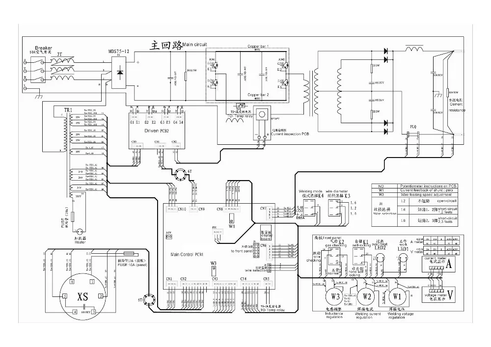 350A connection diagram