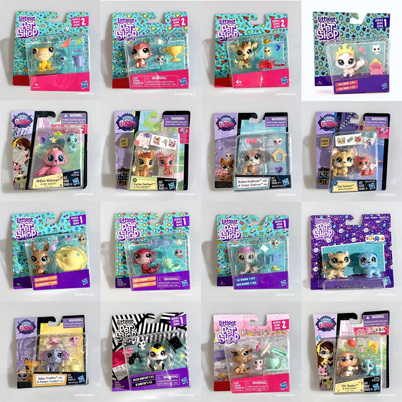 Hasbro Littlest Pet Shop Series 2 милые куклы Q-версия с большим глазом подарки игрушечные
