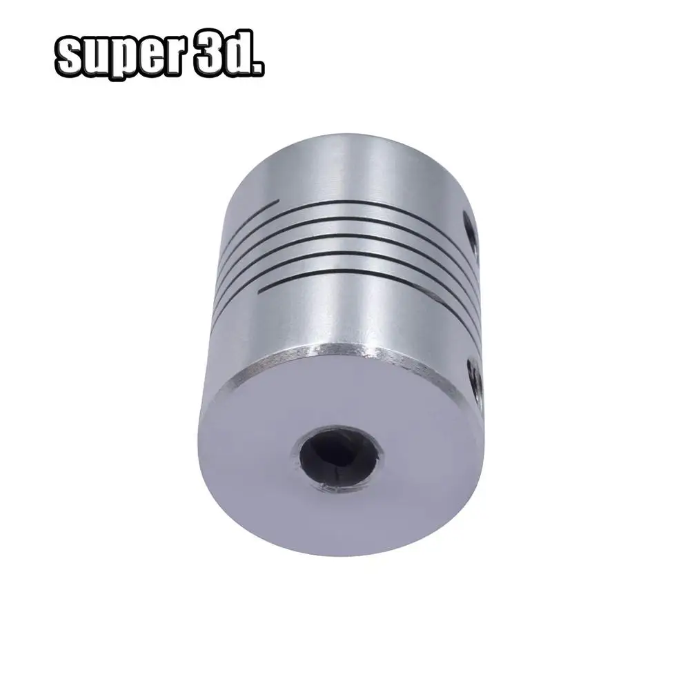3D принтер 5x5/5x6/5x8/5x10/6,35x8/8x8/10x10 мотор гибкий соединитель муфта алюминиевые соединители с ЧПУ 5 мм до 8 мм