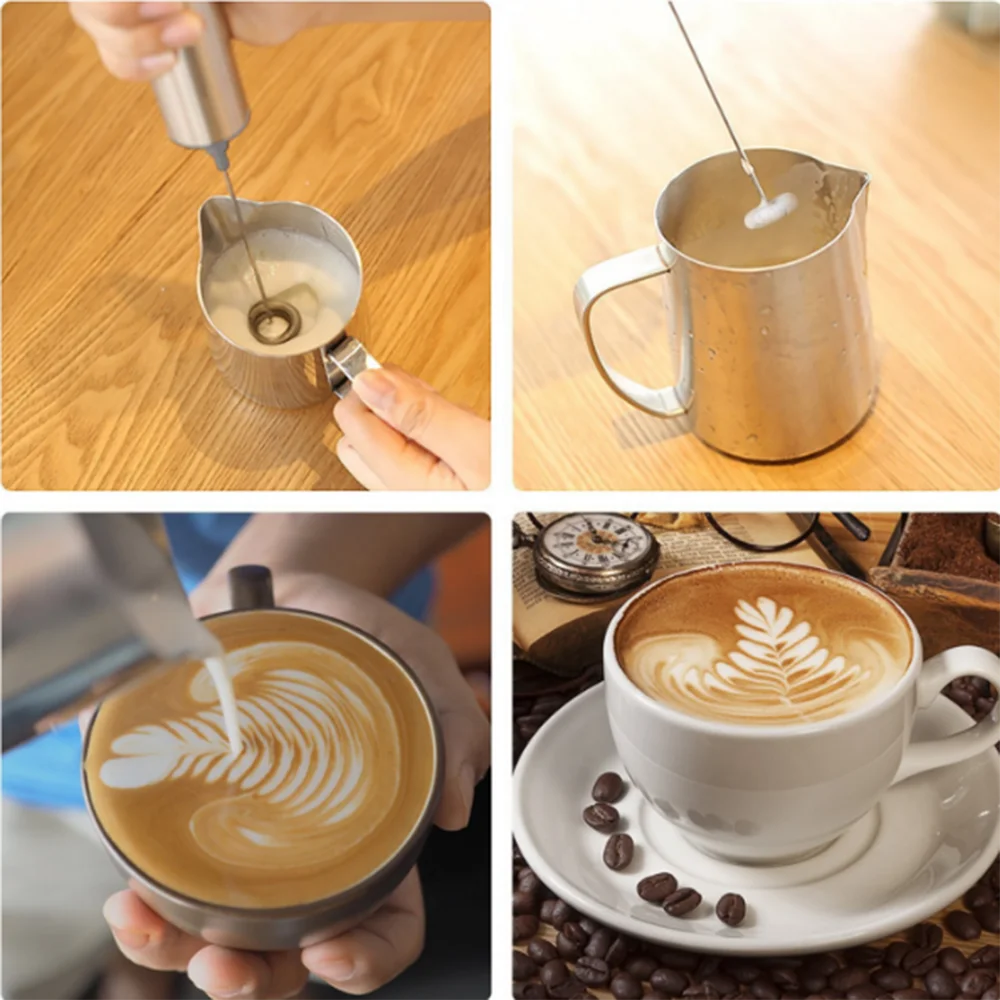 How To Make Latte Art with Handheld Frother